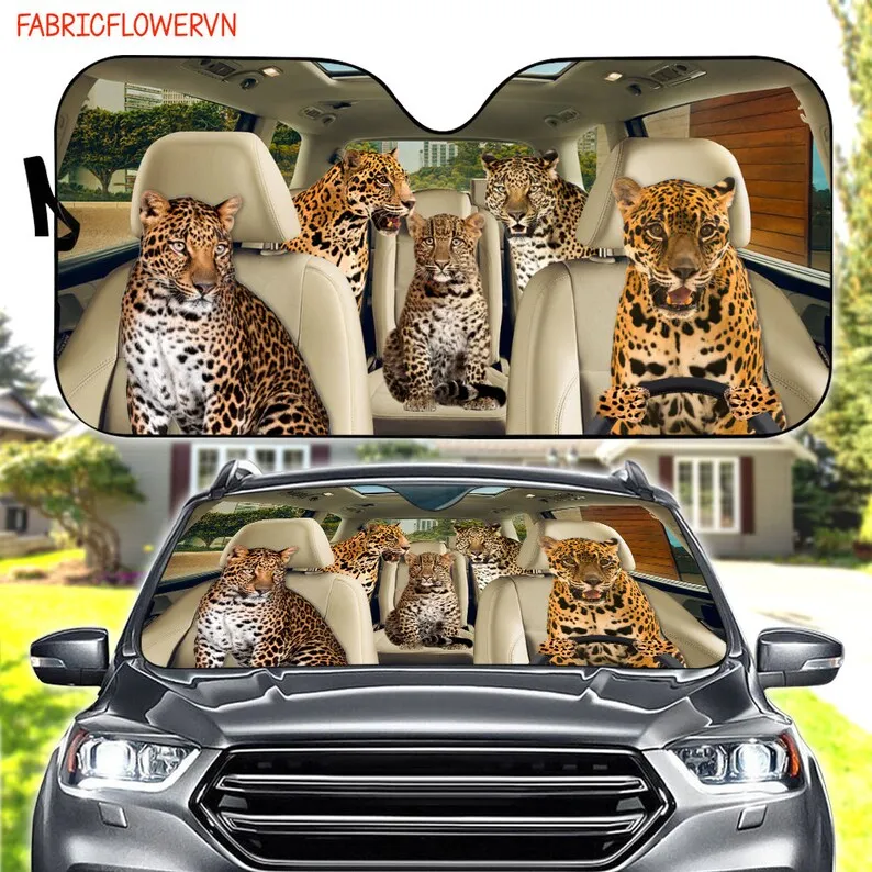 Leopard Car Sunshade, Leopard Car Decoration, Leopard Windshield, Dog Lovers, Dog Car Sunshade, Gift For Mom, Gift For Dad
Leopard Car Sunshade, Leopard Car Decoration, Leopard Windshield, Dog Lovers, Dog Car Sunshade, Gift For Mom, Gift For Dad