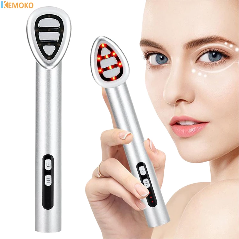 

7-Color LED Eye Beauty Device Microcurrent Lifting Firming Massager Anti Aging Skin Tighten Hot Compress Remove Dark Circles