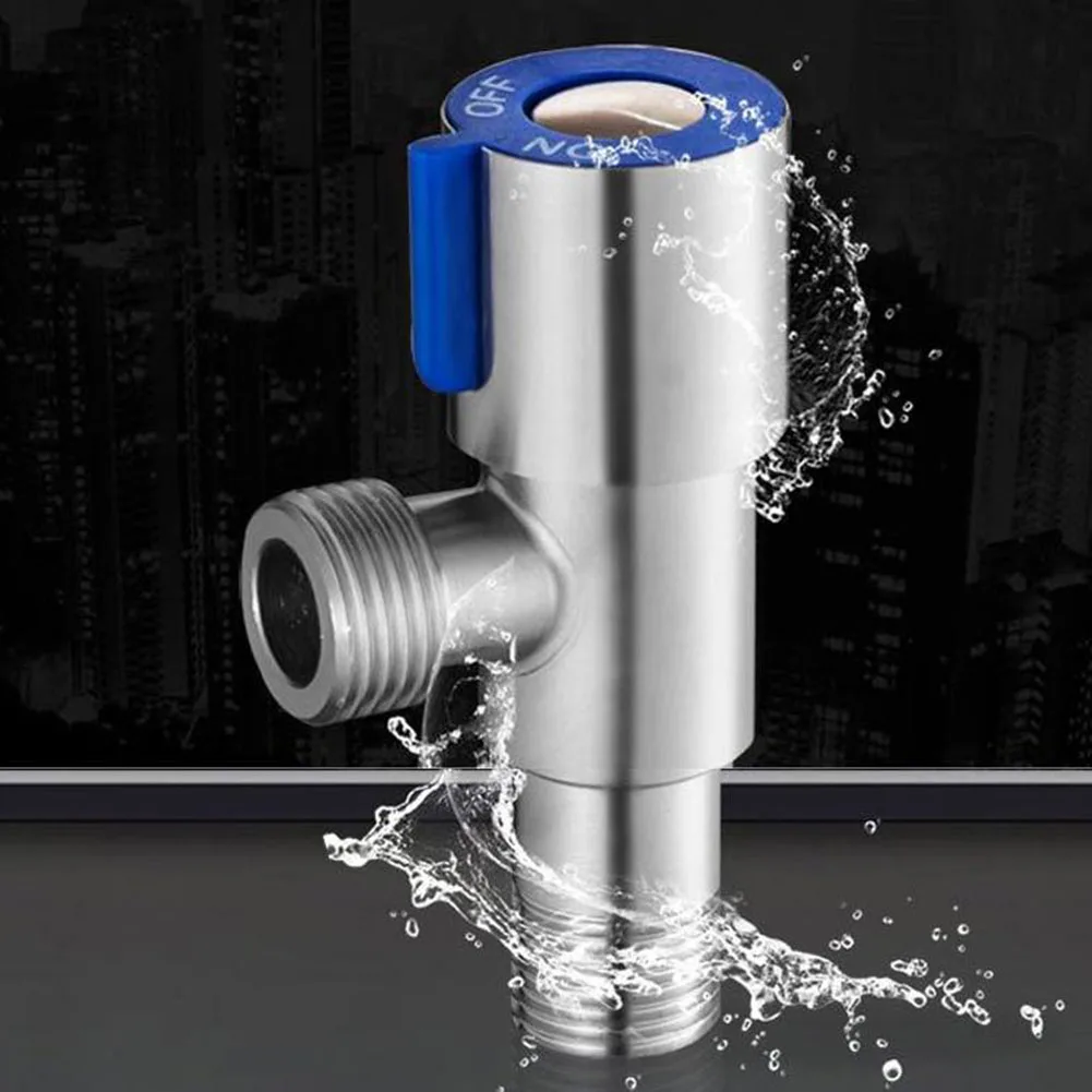 Stainless Steel Triangle Valve Cold Hot Water Stop Valves OFF ON Switch Bathroom Kitchen Toilets Sink Replacements Tools
Stainless Steel Triangle Valve Cold Hot Water Stop Valves OFF ON Switch Bathroom Kitchen Toilets Sink Replacements Tools