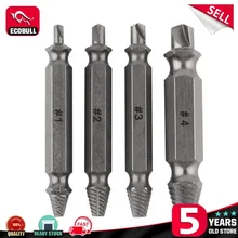4Pcs/Set Broken Damaged Screw Removers Extractor Drill Bit Guide Set Broken Bolt Fastener Easy Out Kit With Plastic Box
4Pcs/Set Broken Damaged Screw Removers Extractor Drill Bit Guide Set Broken Bolt Fastener Easy Out Kit With Plastic Box