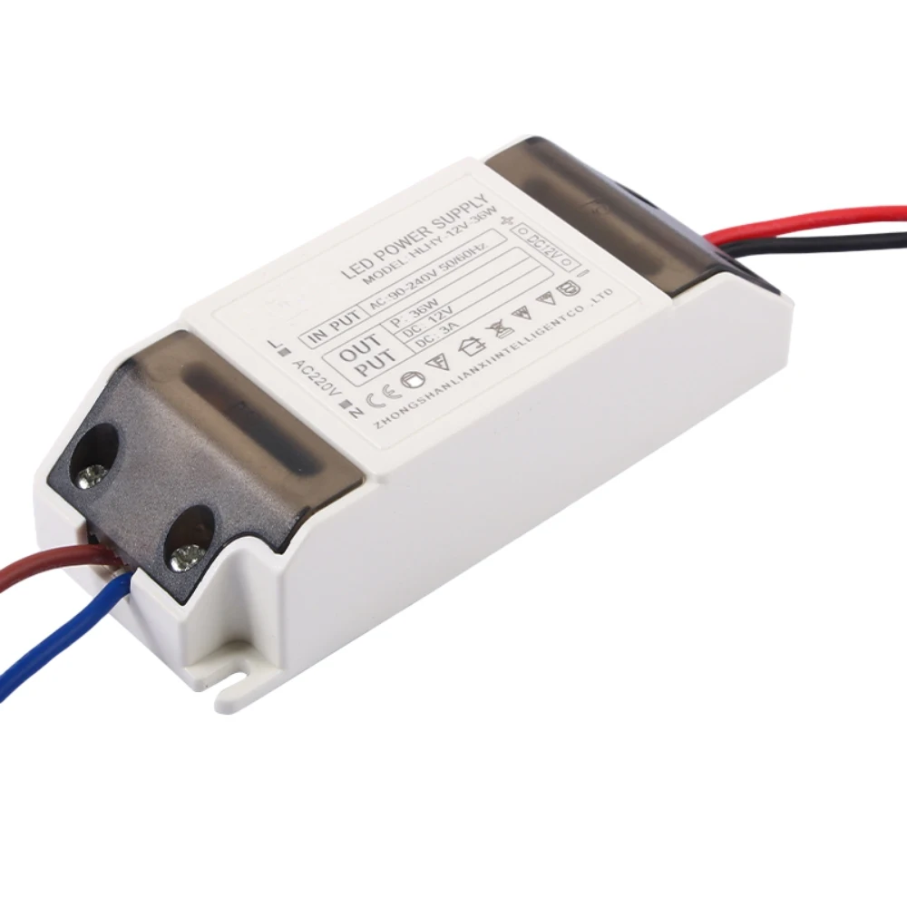 

AC220V to DC12V 2A 24W/DC12V 3A 36W Constant Voltage Power Supply LED Driver Light Led 220V to 12V Adapter Transformer Module