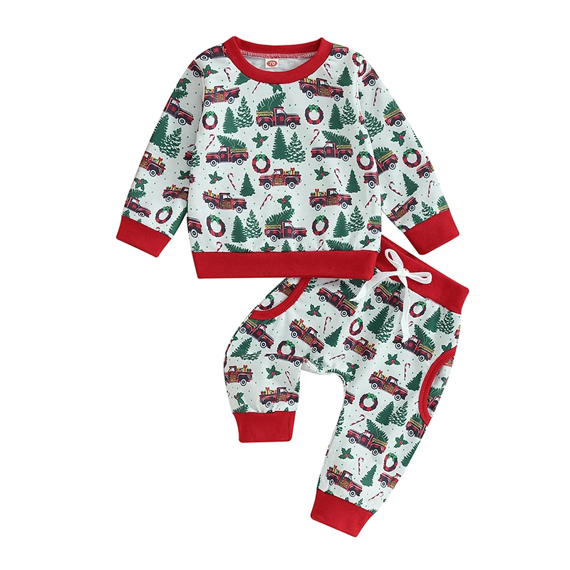 Toddler Baby Girl Boy Christmas Outfit Christmas Sweater Crewneck Sweatshirt Shirt Pants Xmas Santa Clothes
Toddler Baby Girl Boy Christmas Outfit Christmas Sweater Crewneck Sweatshirt Shirt Pants Xmas Santa Clothes