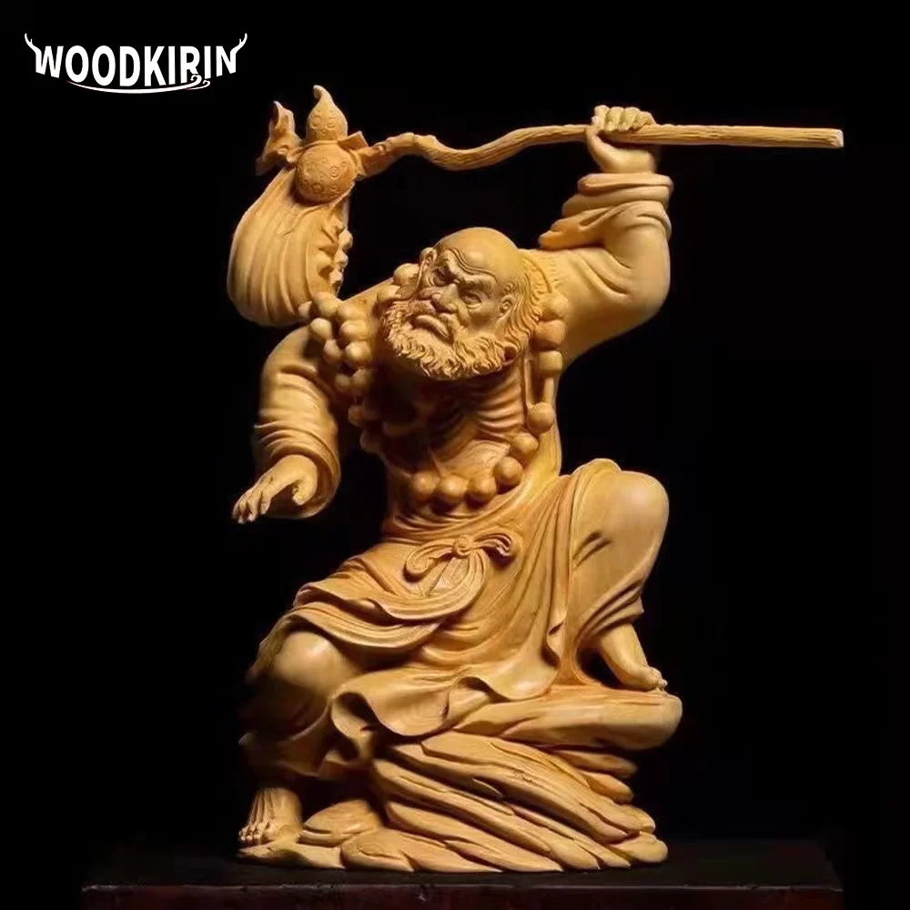 14cm Wooden Arhat Bodhidharma Figurine Solid wood carving Buddha statue Home Room Office Feng Shui Figure Statue 5.5 in
14cm Wooden Arhat Bodhidharma Figurine Solid wood carving Buddha statue Home Room Office Feng Shui Figure Statue 5.5 in