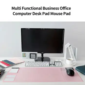 Desktop Mouse Pad Non-slip Multifunctional Right Side Pocket No Smell Fine Locking Edge Protect Waterproof Large Computer Desk M