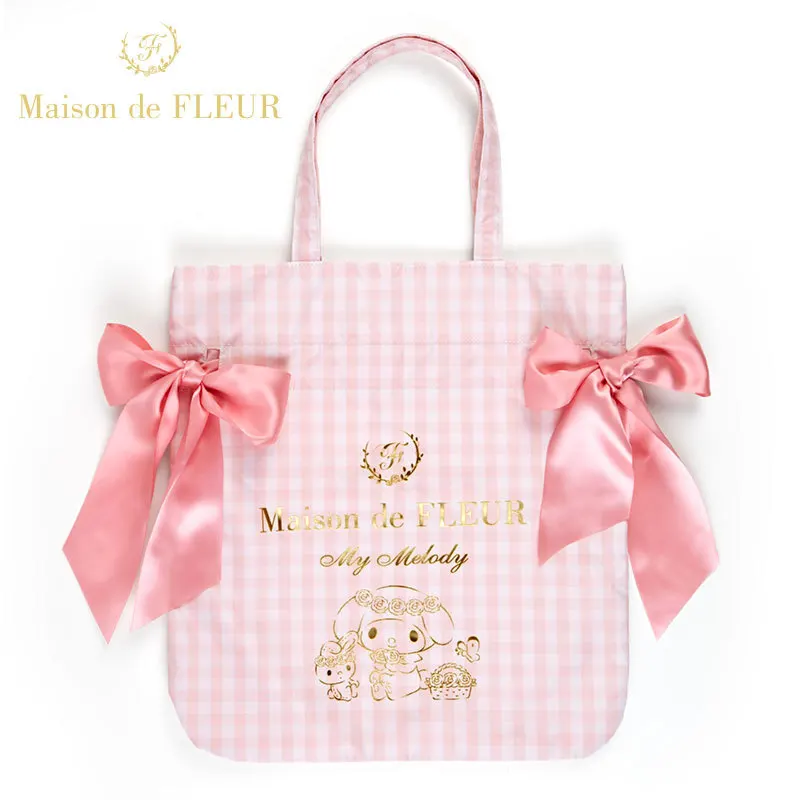 Kawaii Sanrio My Melody Shoulder Bag Pear Blossom Satin Double Bow Kuromi Cinnamoroll Handbag Vintage Cute Girl Birthday Gift
Kawaii Sanrio My Melody Shoulder Bag Pear Blossom Satin Double Bow Kuromi Cinnamoroll Handbag Vintage Cute Girl Birthday Gift