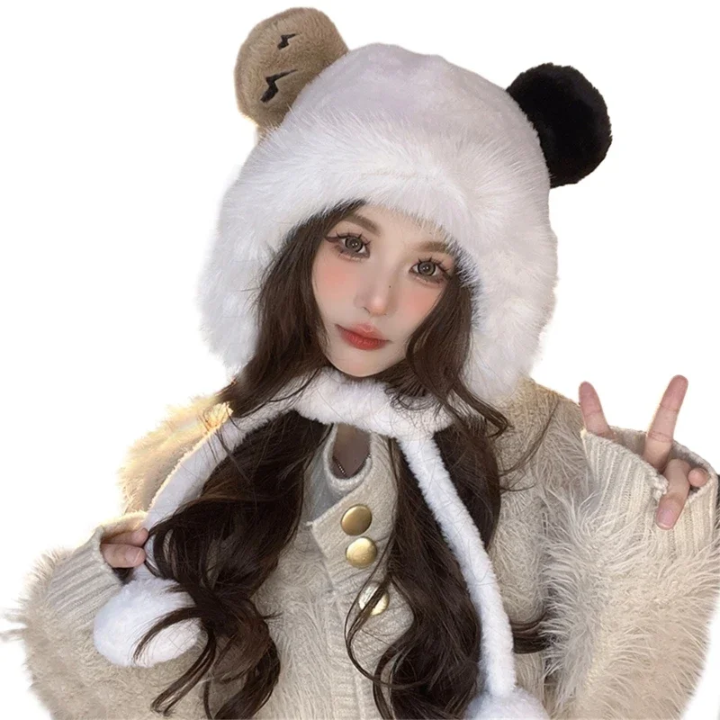 Oversized Bear Hat Skiing Photo Props New Year Thick Winter Hat Adults Kids Furry Bear Ears Y2K Photo Props
Oversized Bear Hat Skiing Photo Props New Year Thick Winter Hat Adults Kids Furry Bear Ears Y2K Photo Props