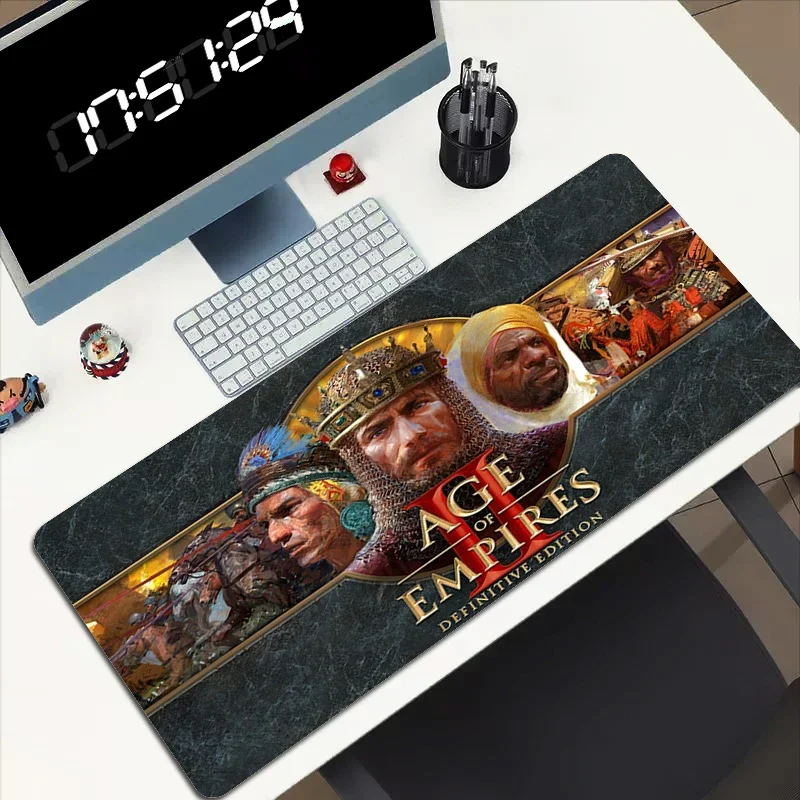 

Hot Mouse Pad Age Of Empires Pc Gaming Accessories Keyboard Deskmat Mousepad Gamer Computer Mausepad Mats Cabinet Desk Mat Mause