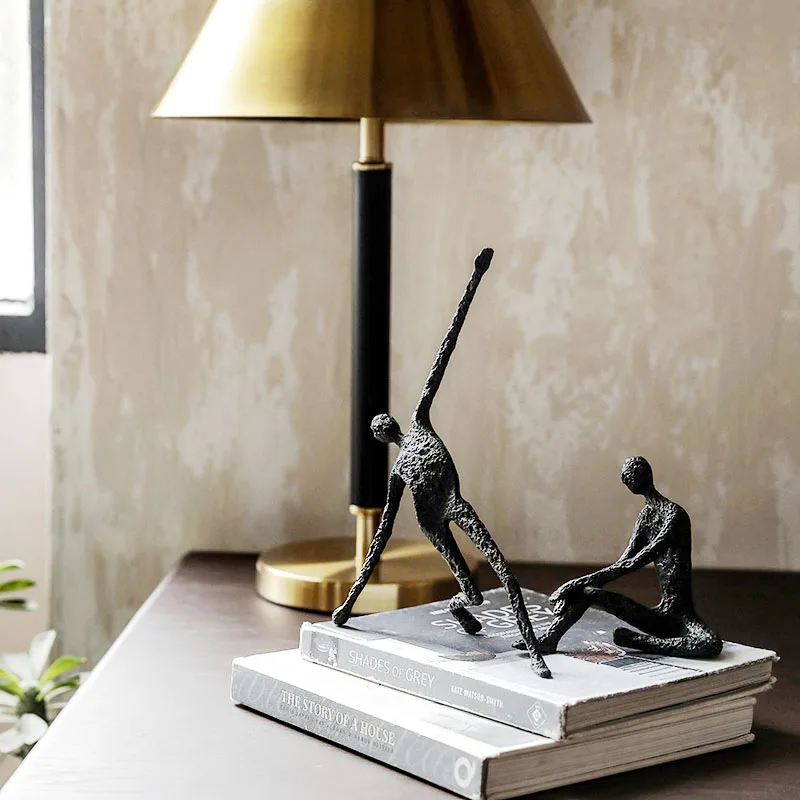Modern Abstract Multiple Poses Dance Figures Ornaments Metal Craft Arts Gifts Home Decor Design Desktop Figurines House Layout
Modern Abstract Multiple Poses Dance Figures Ornaments Metal Craft Arts Gifts Home Decor Design Desktop Figurines House Layout