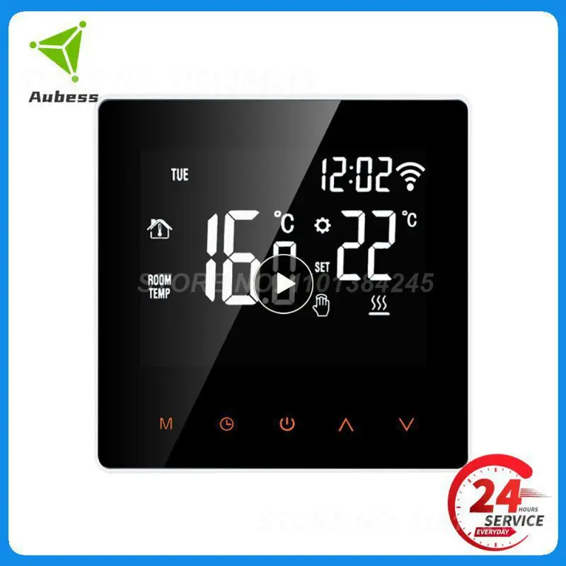 Tuya WiFi Smart Thermostat Temperature Controller for Electric floor Heating,Water/Gas Boiler Voice Work for Home
Tuya WiFi Smart Thermostat Temperature Controller for Electric floor Heating,Water/Gas Boiler Voice Work for Home