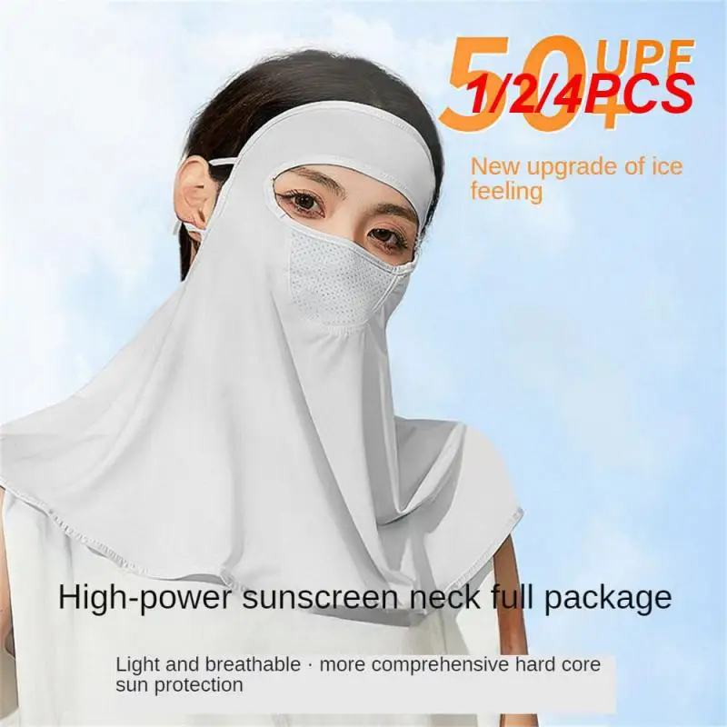 1/2/4PCS Protection Mask New Breathable Full Face Ice Silk Sports Entertainment Hiking Scarves Summer Sun Mask Camping Hiking 
1/2/4PCS Protection Mask New Breathable Full Face Ice Silk Sports Entertainment Hiking Scarves Summer Sun Mask Camping Hiking