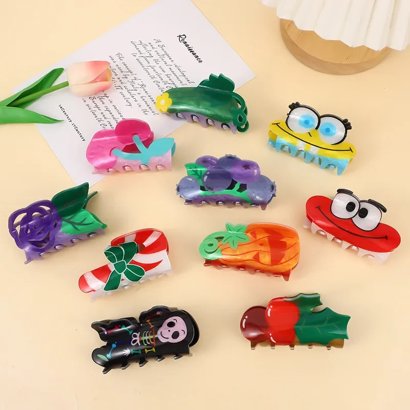 Muweordy акриловый темпераментный допаминовый стиль Модный двусторонний принт большой захват заколка для волос когти аксессуары для женщин
Muweordy акриловый темпераментный допаминовый стиль Модный двусторонний принт большой захват заколка для волос когти аксессуары для женщин