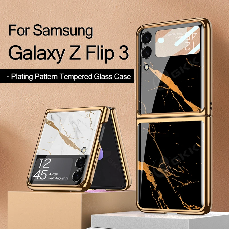 GKK Оригинальный стеклянный чехол с покрытием для Samsung Galaxy Z Flip 3 5G, чехол с полной защитой для Samsung Z Flip 3 5G Shell
GKK Оригинальный стеклянный чехол с покрытием для Samsung Galaxy Z Flip 3 5G, чехол с полной защитой для Samsung Z Flip 3 5G Shell