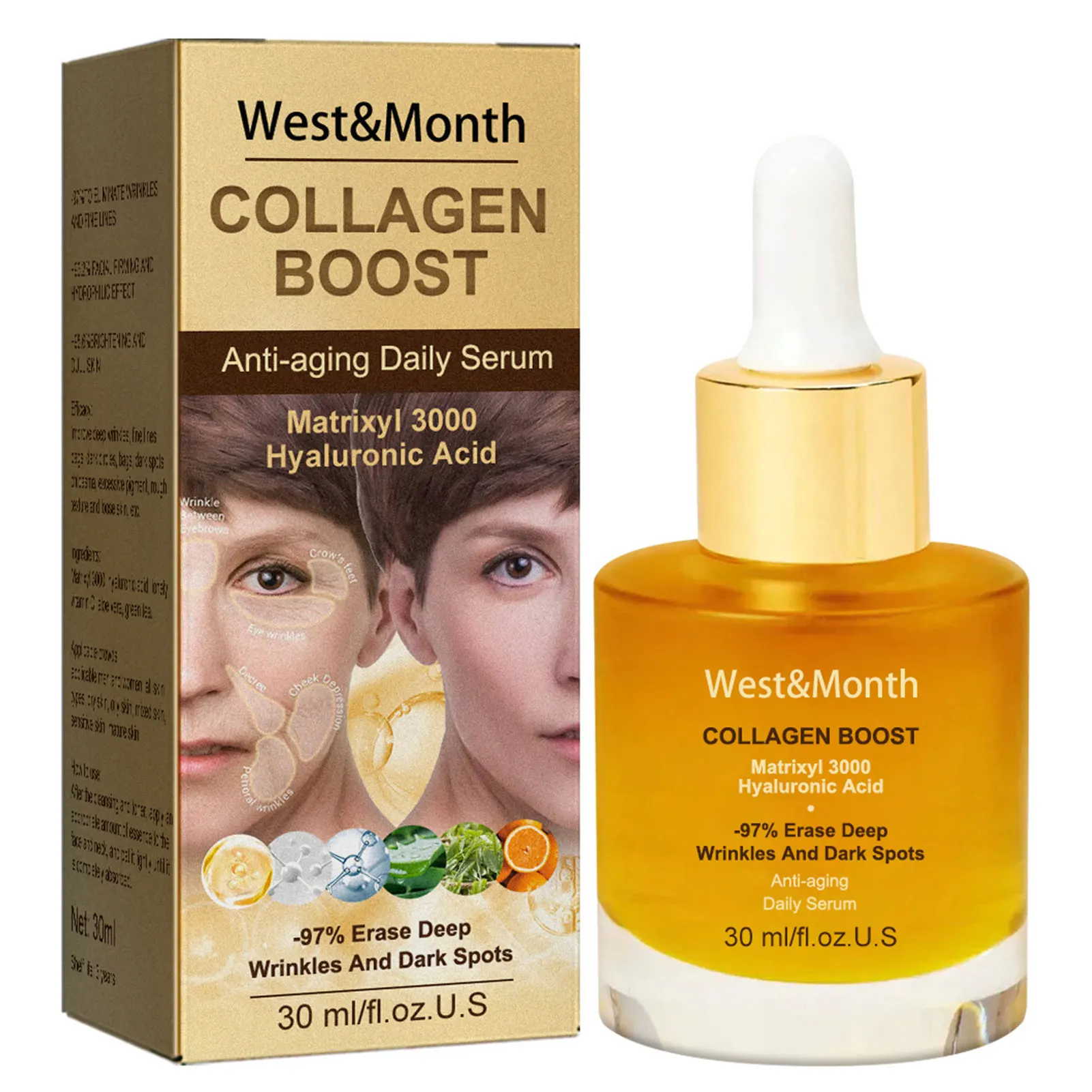 Collagen Anti-Wrinkle Serum Fine Lines Improving Skin Elasticity Serum for Girls Women Mom Girlfriend Gifts
Collagen Anti-Wrinkle Serum Fine Lines Improving Skin Elasticity Serum for Girls Women Mom Girlfriend Gifts