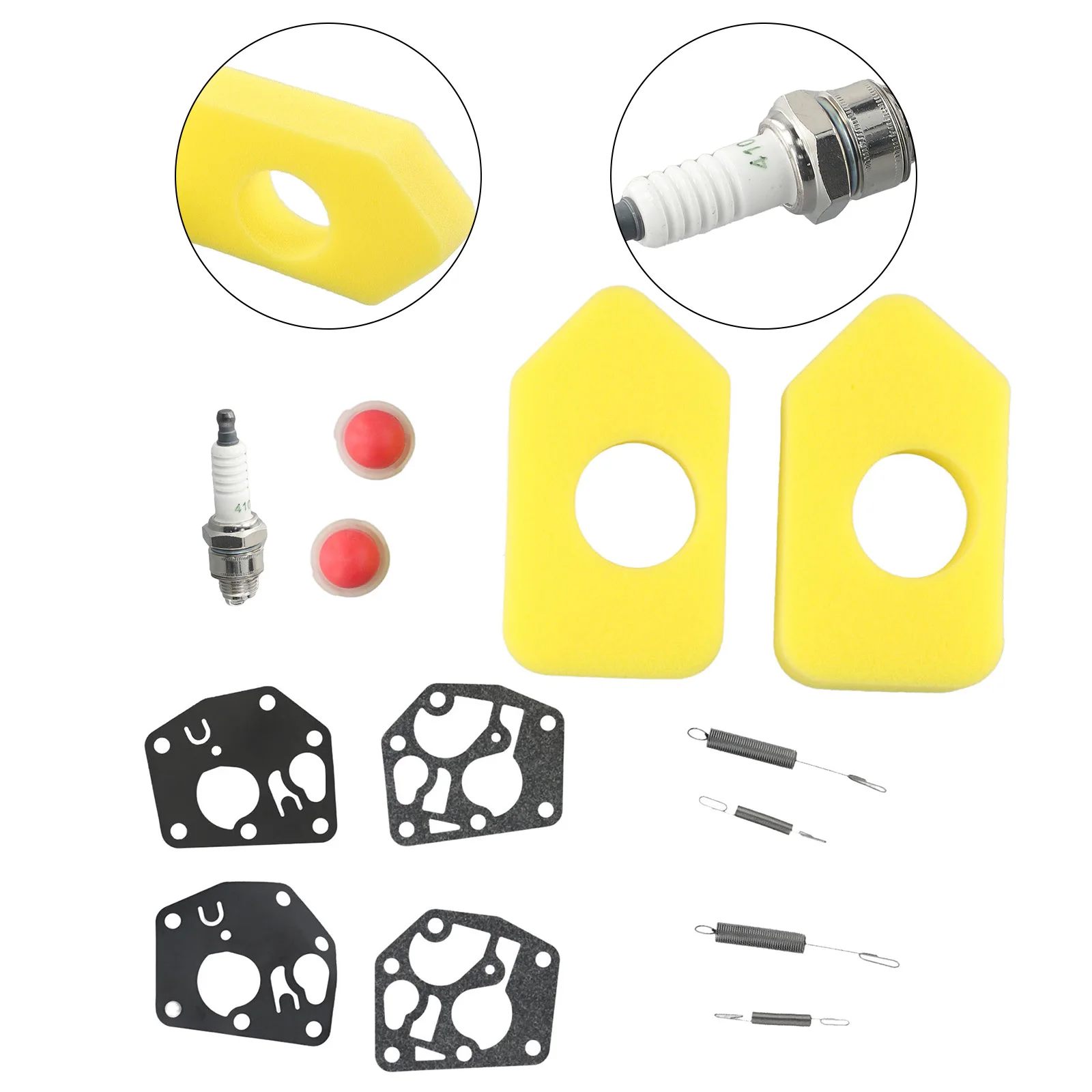 Practical Mower Service Kit Lawn Mower Parts Air Filter Garden Accessory Diaphragm Gasket Engine For Classic Sprint
Practical Mower Service Kit Lawn Mower Parts Air Filter Garden Accessory Diaphragm Gasket Engine For Classic Sprint