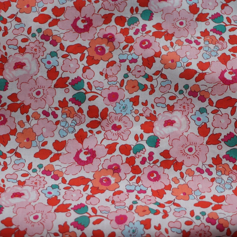 Wildflowers red children's Cotton Baby sewing cloth dress dress DIY hand designer parquet
Wildflowers red children's Cotton Baby sewing cloth dress dress DIY hand designer parquet