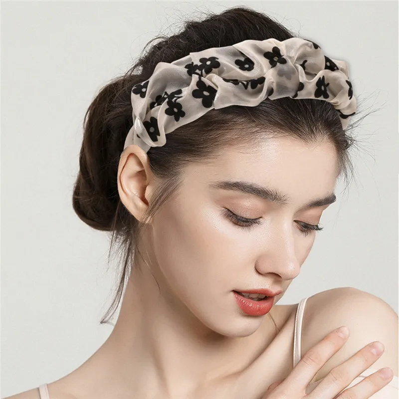 Ruoshui Woman Girls Floral Fold Hairband Women Hair Accessories Bezel Headband Headwrap Headwear Ornaments Headwrap
Ruoshui Woman Girls Floral Fold Hairband Women Hair Accessories Bezel Headband Headwrap Headwear Ornaments Headwrap