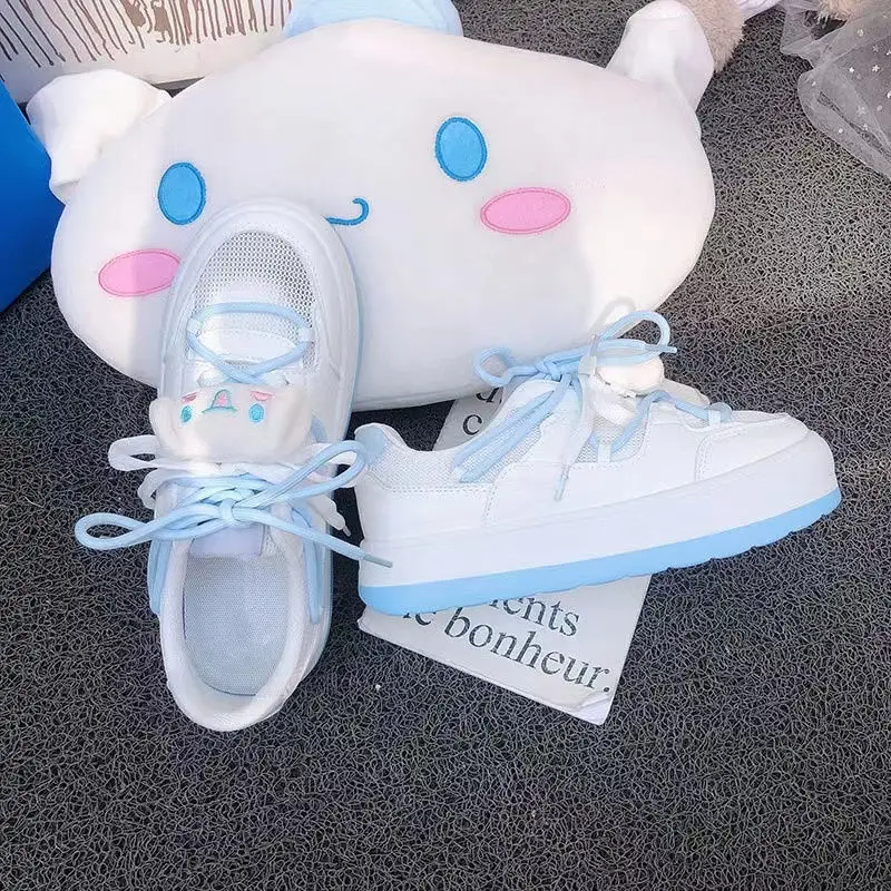 Kawaii Sanrio Cinnamoroll Board Shoe Ins Anime Outdoor Breathable Mesh Thick-Soled Casual Loose Shoe Plush Toy Girl Student Gift
Kawaii Sanrio Cinnamoroll Board Shoe Ins Anime Outdoor Breathable Mesh Thick-Soled Casual Loose Shoe Plush Toy Girl Student Gift