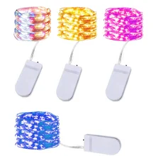 Copper Wire LED String lights 1M 2M 3M Holiday Lighting Waterproof Fairy light Garland Christmas Tree Wedding Party Decoration
Copper Wire LED String lights 1M 2M 3M Holiday Lighting Waterproof Fairy light Garland Christmas Tree Wedding Party Decoration