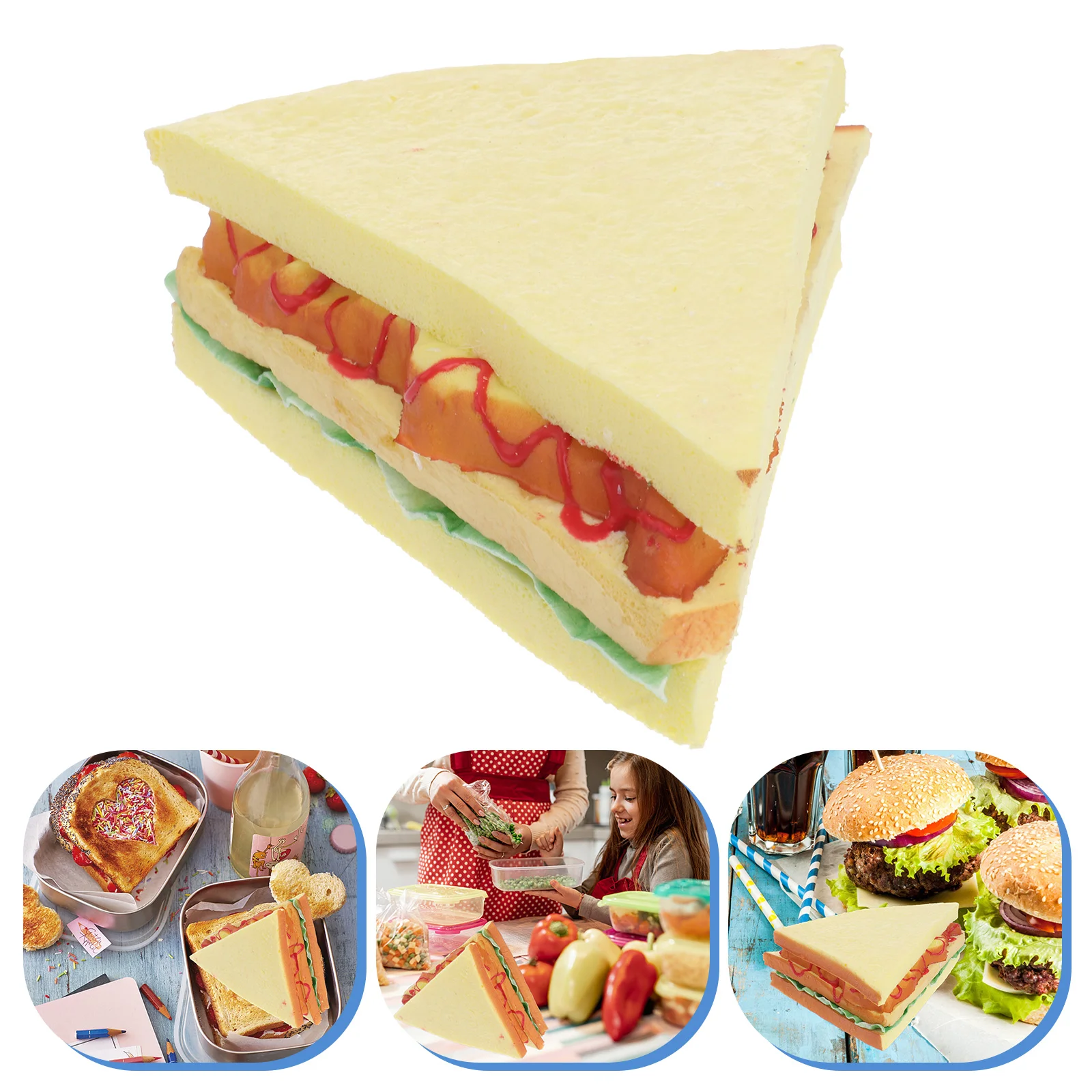 Modelsate Simulated Bread Sandwich Realistic Cupcake Pu Lifelike Photography Props
Modelsate Simulated Bread Sandwich Realistic Cupcake Pu Lifelike Photography Props