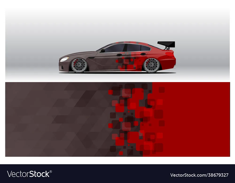 

Mosaic Color Full Body Racing Car Graphic Decal Vinyl Wrap Car Full Wrap Sticker Decorative Car Decal Length 400cm Width 100cm