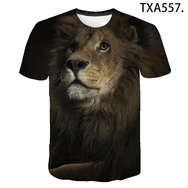 New Summer Short Sleeve Lion 3D Printed T Shirt Boy Girl Kids Fashion Streetwear Men Women Children Printed Cool Tops Tee
New Summer Short Sleeve Lion 3D Printed T Shirt Boy Girl Kids Fashion Streetwear Men Women Children Printed Cool Tops Tee