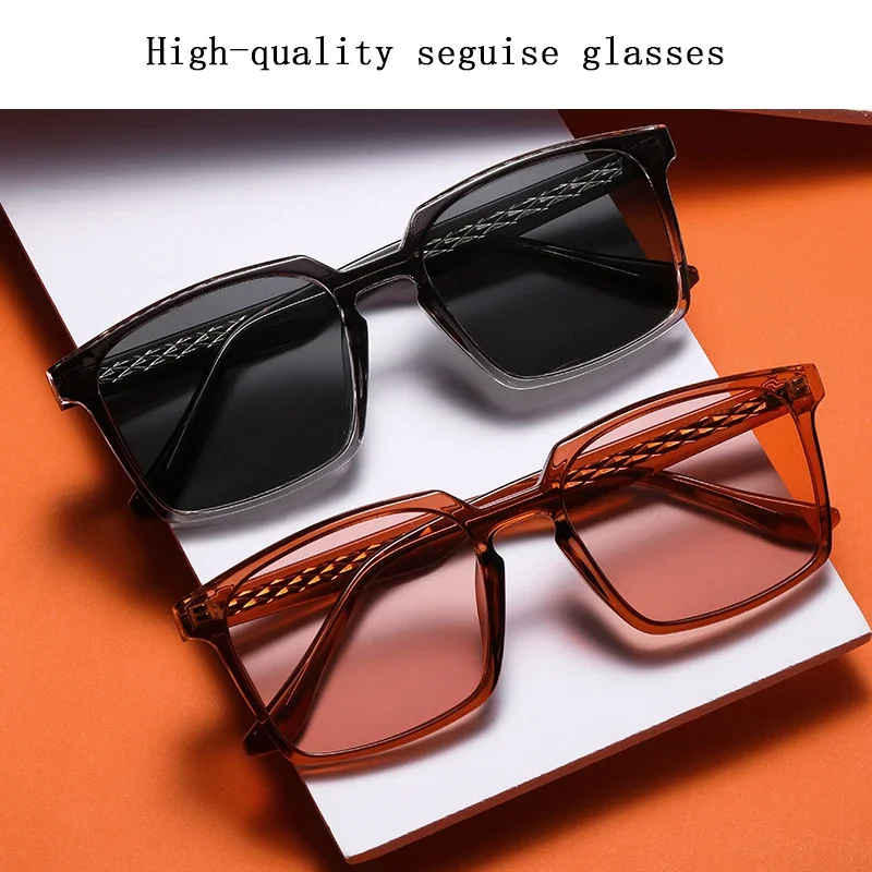 

Summer Fashion High Quality Mortise Temples Square Frame Sunglasses Polarized Anti-ultraviolet UV400 Casual Eye Wear for Women