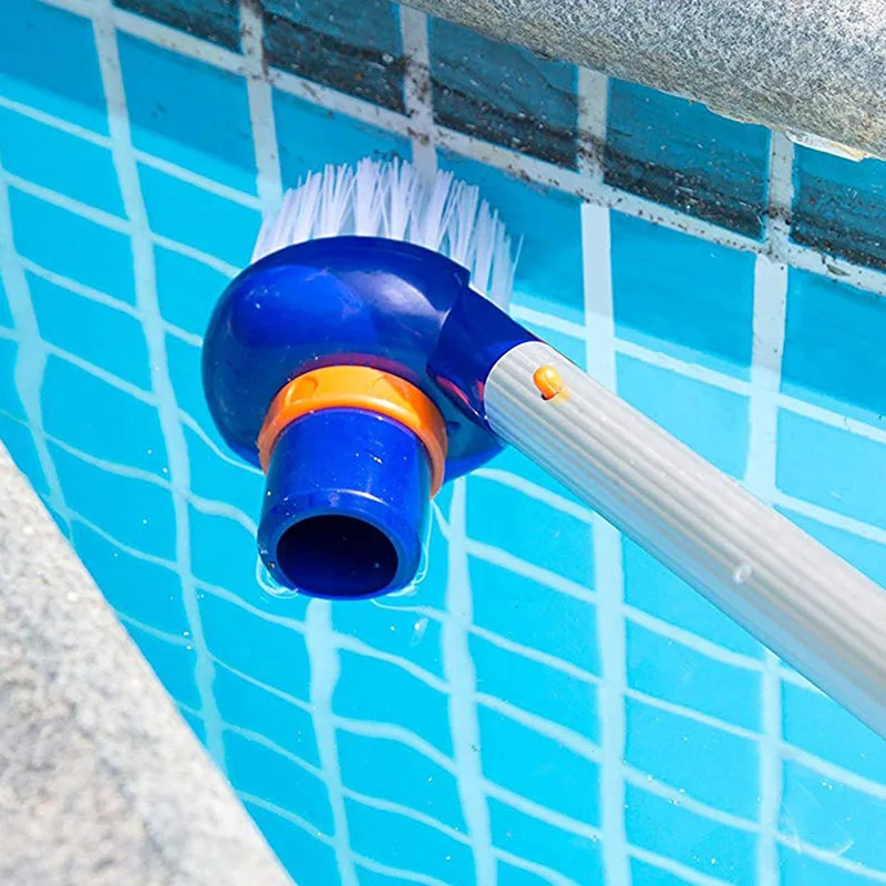 Practical Swimming Pool Brush Small Suction Head Brush Vacuum Cleaner Multifunctional Cleaning Accessories
Practical Swimming Pool Brush Small Suction Head Brush Vacuum Cleaner Multifunctional Cleaning Accessories