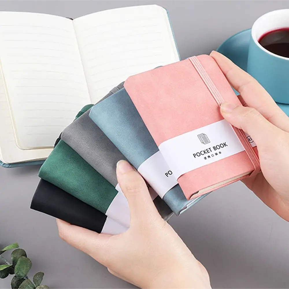 with Elastic Band A6/A7 Pocket Notepad A6/A7 100 Sheets Portable Mini Notebook Simple Style Thickening Student
with Elastic Band A6/A7 Pocket Notepad A6/A7 100 Sheets Portable Mini Notebook Simple Style Thickening Student
