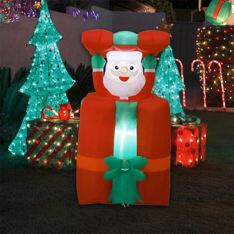 5FT Inflatable Santa Claus in Chimney Automatic Up and Down with LED Lights Christmas Decoration for Outdoor Yard Garden Lawn
5FT Inflatable Santa Claus in Chimney Automatic Up and Down with LED Lights Christmas Decoration for Outdoor Yard Garden Lawn
