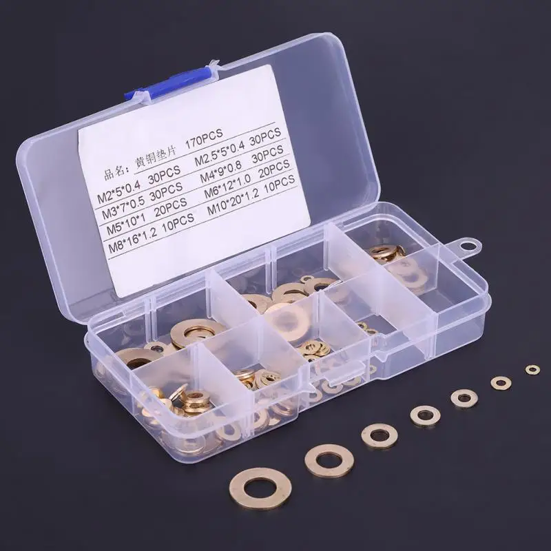 180 шт./компл. M2/M2.5/M3/M4/M5/M6/M8/M10 шайбы | Строительство и ремонт