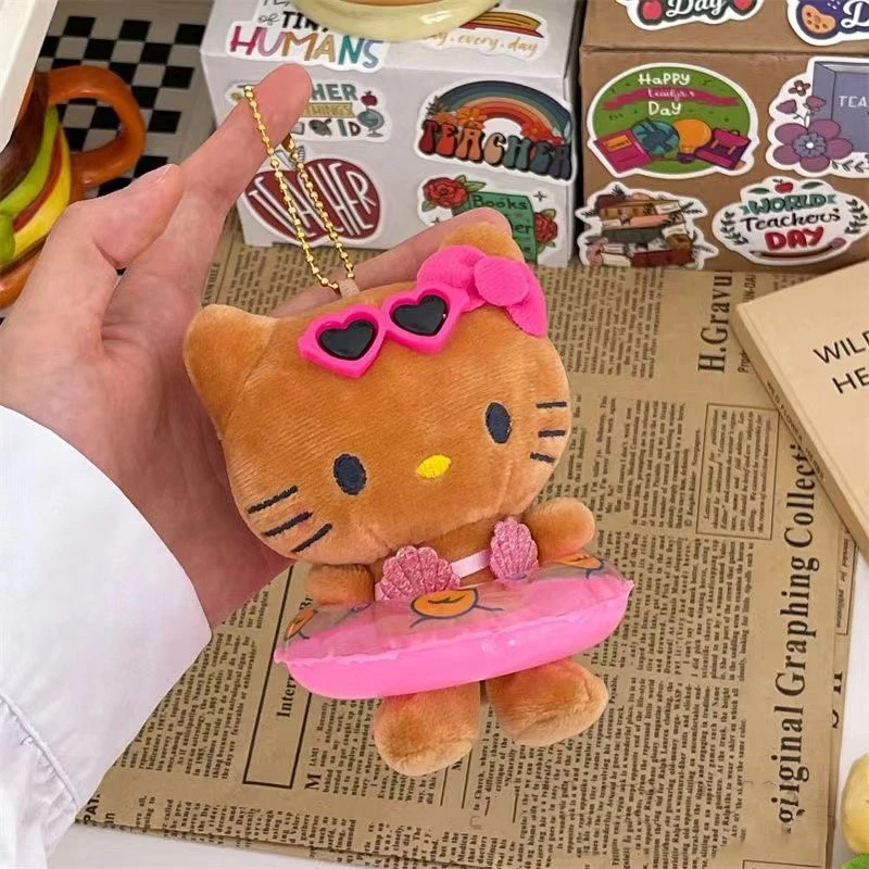 Sanrio Kawaii Plush Toys Keychain Cute Swim Ring Keychain Cartoon Backpack Pendant Doll Toys Gift
Sanrio Kawaii Plush Toys Keychain Cute Swim Ring Keychain Cartoon Backpack Pendant Doll Toys Gift