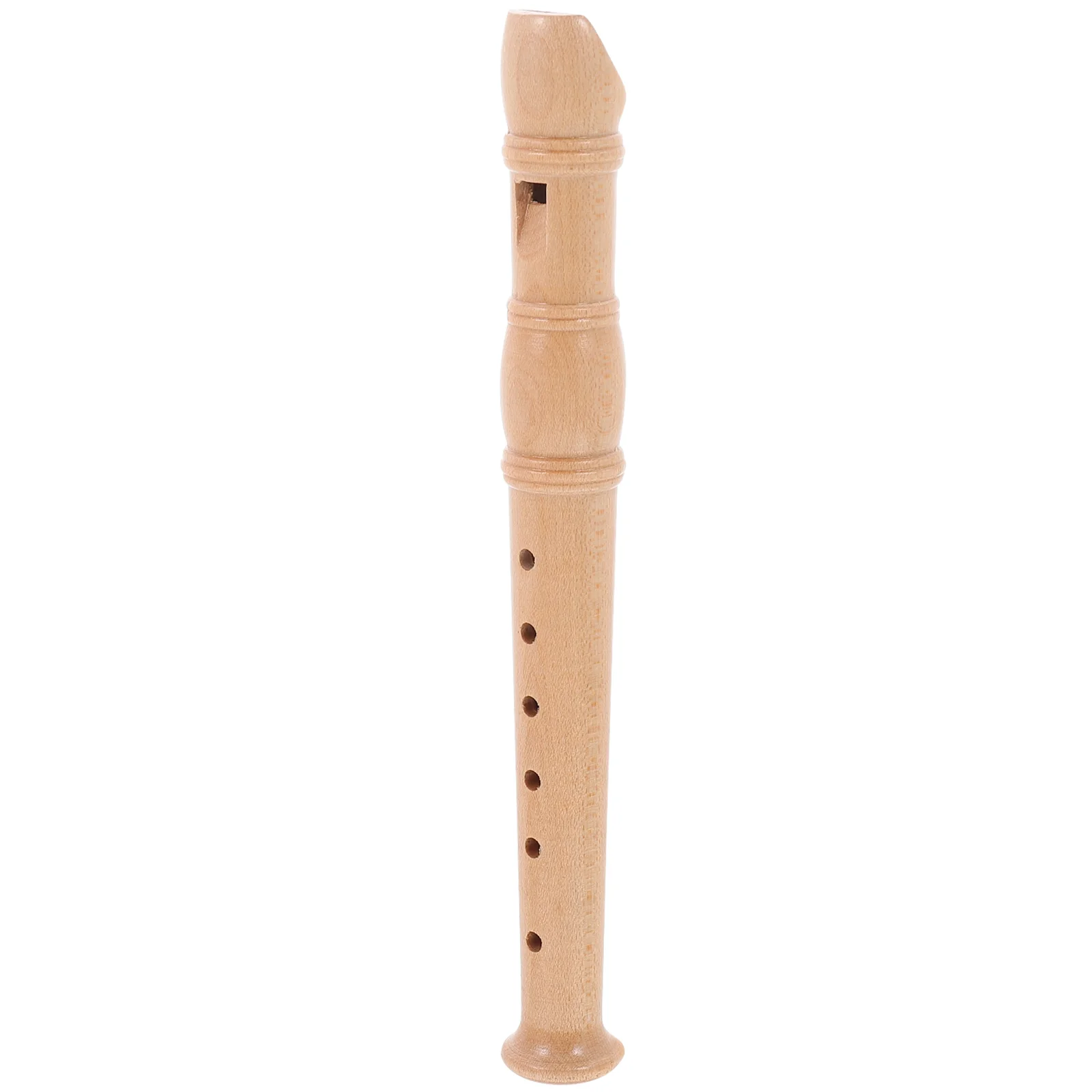 

Recorder Toy Kids Clarinet Wear Resistant Convenient Wooden Flute Clarinet 6-hole Clarinet Soprano Recorder for Home School