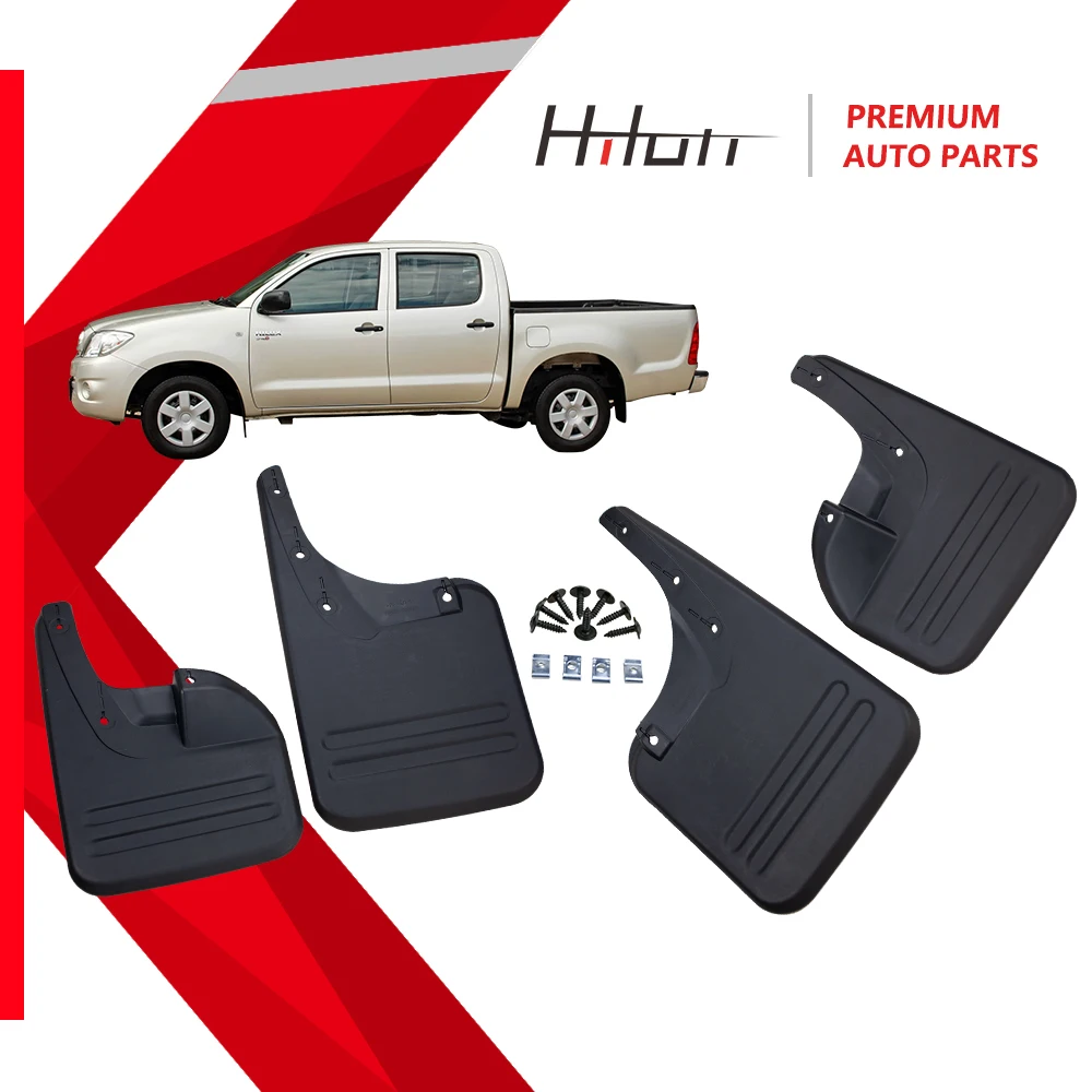 Car Mudguards Fender Kit Wheel Mud Flaps Splash Guards For Toyota Hilux Vigo 2006 2007 2008 2009 2010-2014 2WD Replacement 4pcs
Car Mudguards Fender Kit Wheel Mud Flaps Splash Guards For Toyota Hilux Vigo 2006 2007 2008 2009 2010-2014 2WD Replacement 4pcs