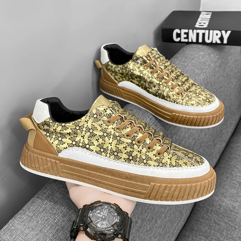 Мужские кожаные повседневные туфли, роскошные лоферы, кроссовки на платформе для мужчин, тренд 2024, удобная модная обувь для улицы и прогулок, слипоны
Мужские кожаные повседневные туфли, роскошные лоферы, кроссовки на платформе для мужчин, тренд 2024, удобная модная обувь для улицы и прогулок, слипоны