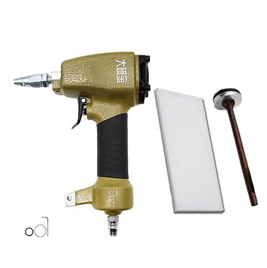 

Pneumatic Leather Belt Punching Gun Oval-Shaped Flat Hole Puncher Cloth Air Punch Width 1.5/2/2.5/3/4/5MM Optional