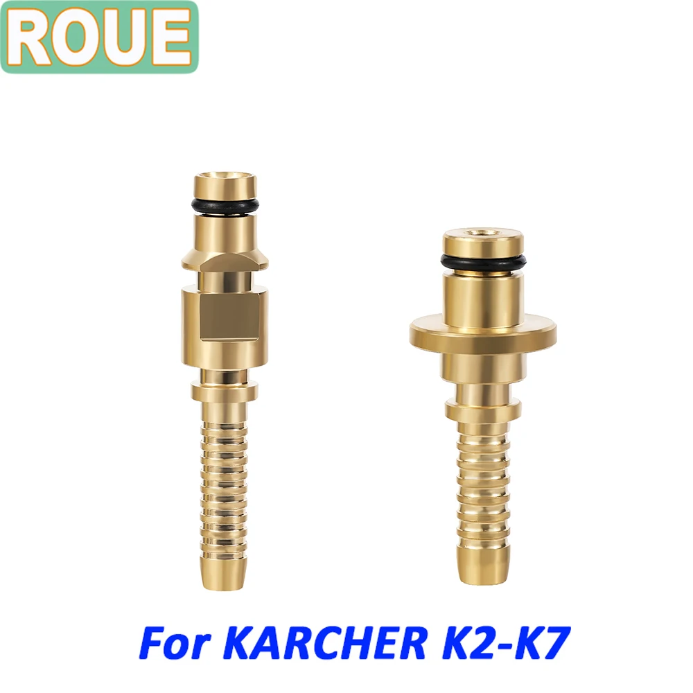 ROUE For Karcher Bosch AR Black & Decker M22 M15 Accessories High Pressure Hose Insert Plug Fitting Connector
ROUE For Karcher Bosch AR Black & Decker M22 M15 Accessories High Pressure Hose Insert Plug Fitting Connector