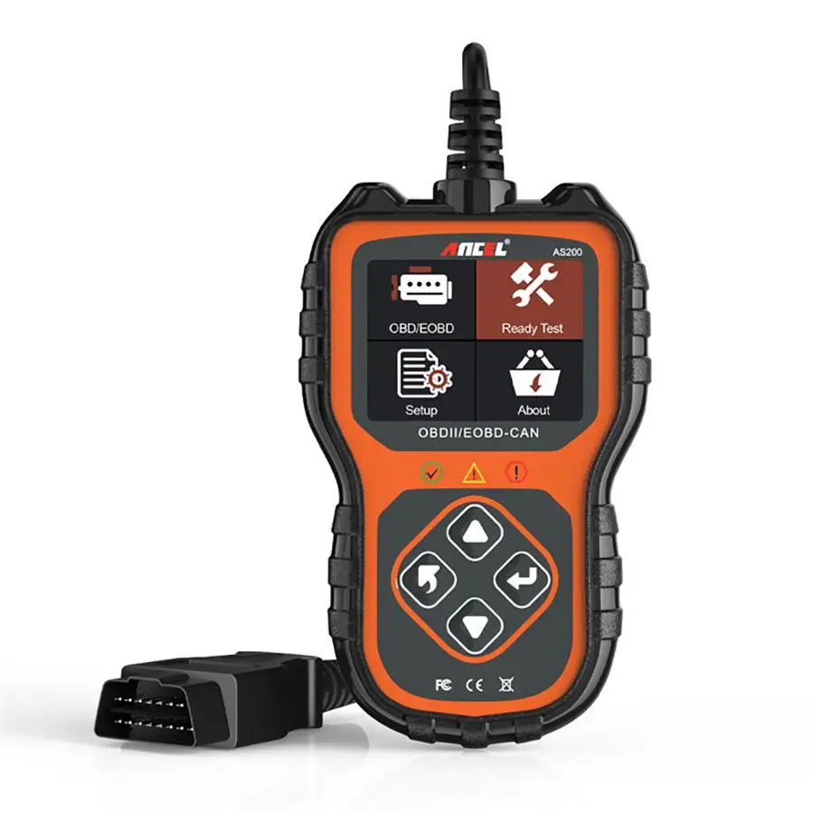 AS200 Car Engine Tester OBDII Scanner Professional Code Reader OBD Fault Scanning Instrument Auto Diagnostics Tool
AS200 Car Engine Tester OBDII Scanner Professional Code Reader OBD Fault Scanning Instrument Auto Diagnostics Tool
