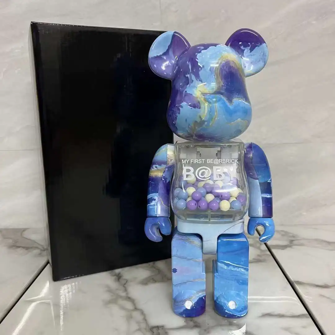 Bearbrick 400% marble Chiaki joints rotate with a clicking sound BE@RBRICK 28cm plastic teddy bear trend toy doll
Bearbrick 400% marble Chiaki joints rotate with a clicking sound BE@RBRICK 28cm plastic teddy bear trend toy doll