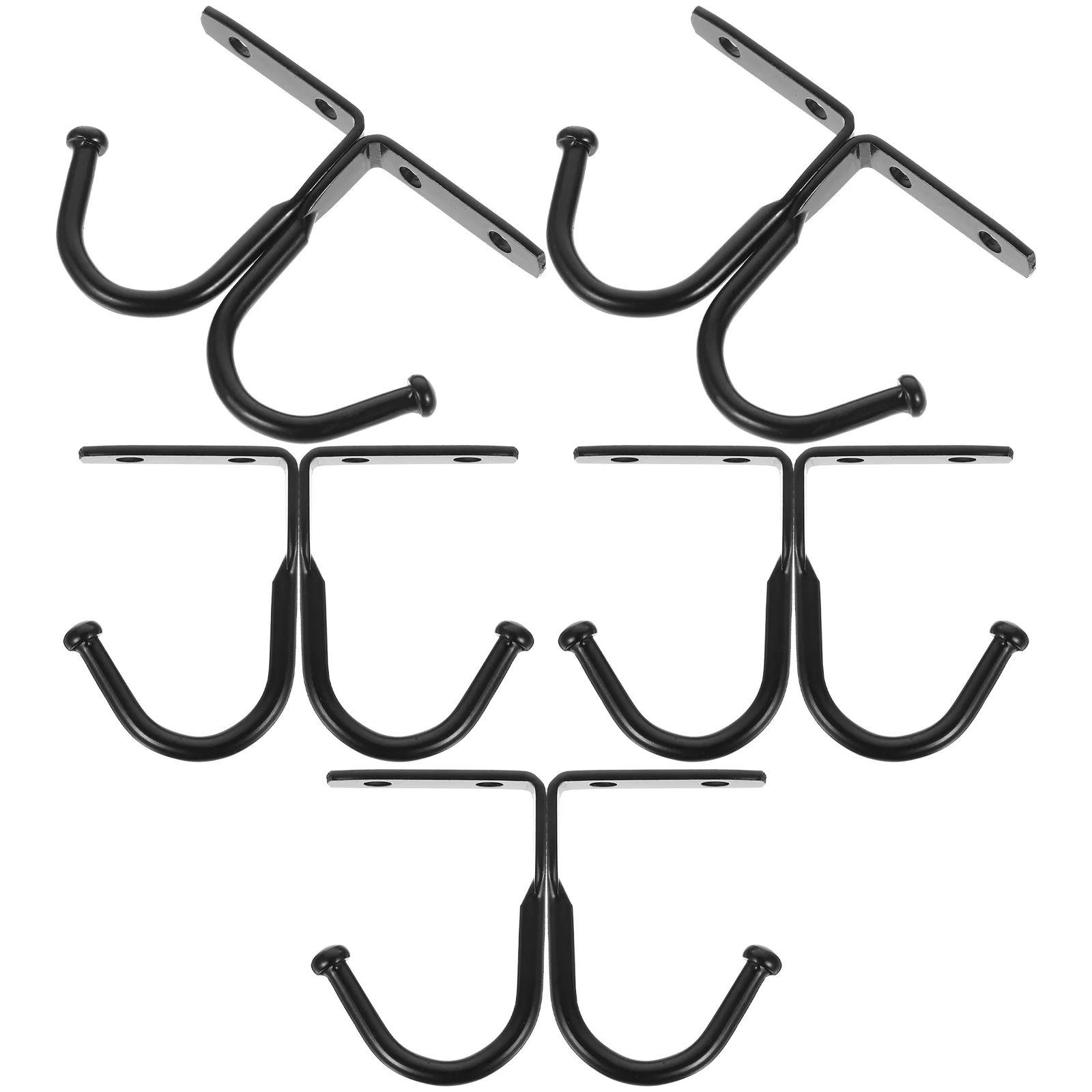 10 Pcs Metal Hanging Hooks Coat Hangers Iron Wall Heavy Duty Hat Garage Storage Warehouse Mount
10 Pcs Metal Hanging Hooks Coat Hangers Iron Wall Heavy Duty Hat Garage Storage Warehouse Mount