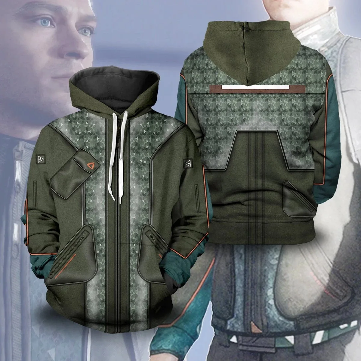 Detroit Become Human RK800 Hoodie Sweatshirt Anime Cosplay Costume Hoodie Jacket Coats Men Women Top
Detroit Become Human RK800 Hoodie Sweatshirt Anime Cosplay Costume Hoodie Jacket Coats Men Women Top