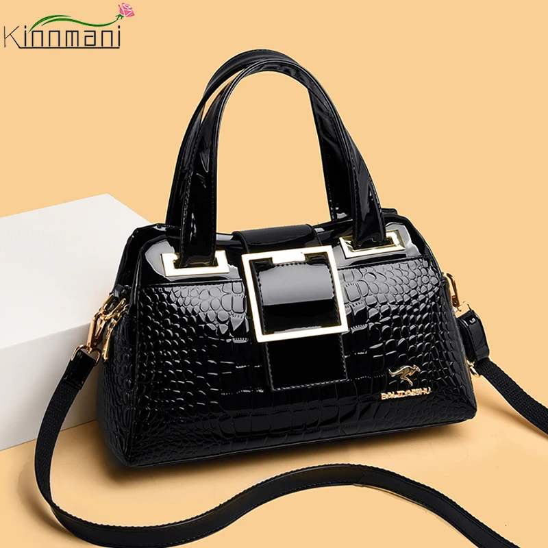 Дамские сумочки, высококачественные кожаные сумки через плечо для женщин, двухслойная сумка через плечо, сумка-тоут из крокодиловой кожи, женские дизайнерские сумки
Дамские сумочки, высококачественные кожаные сумки через плечо для женщин, двухслойная сумка через плечо, сумка-тоут из крокодиловой кожи, женские дизайнерские сумки
