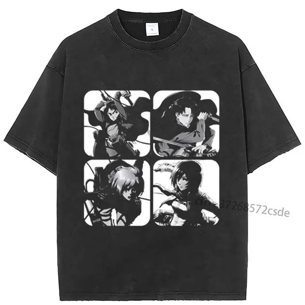 Attack On Titan T Shirt Anime Pure Cotton Clothing Casual Short Sleeve Round Collar Tees T-Shirt Japanese Tee Shirt Men
Attack On Titan T Shirt Anime Pure Cotton Clothing Casual Short Sleeve Round Collar Tees T-Shirt Japanese Tee Shirt Men