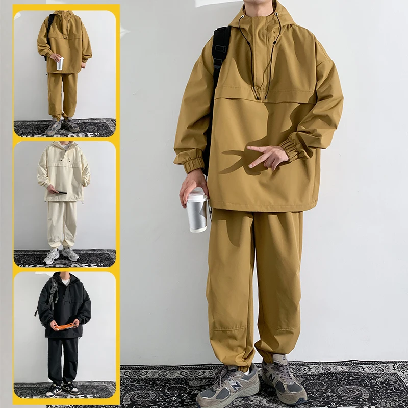 2023 High-quality Spring and Autumn Mens Jacket Work Suit Korean Version of The Sports Wind Male Suit Casual Pants Two-piece Men
2023 High-quality Spring and Autumn Mens Jacket Work Suit Korean Version of The Sports Wind Male Suit Casual Pants Two-piece Men