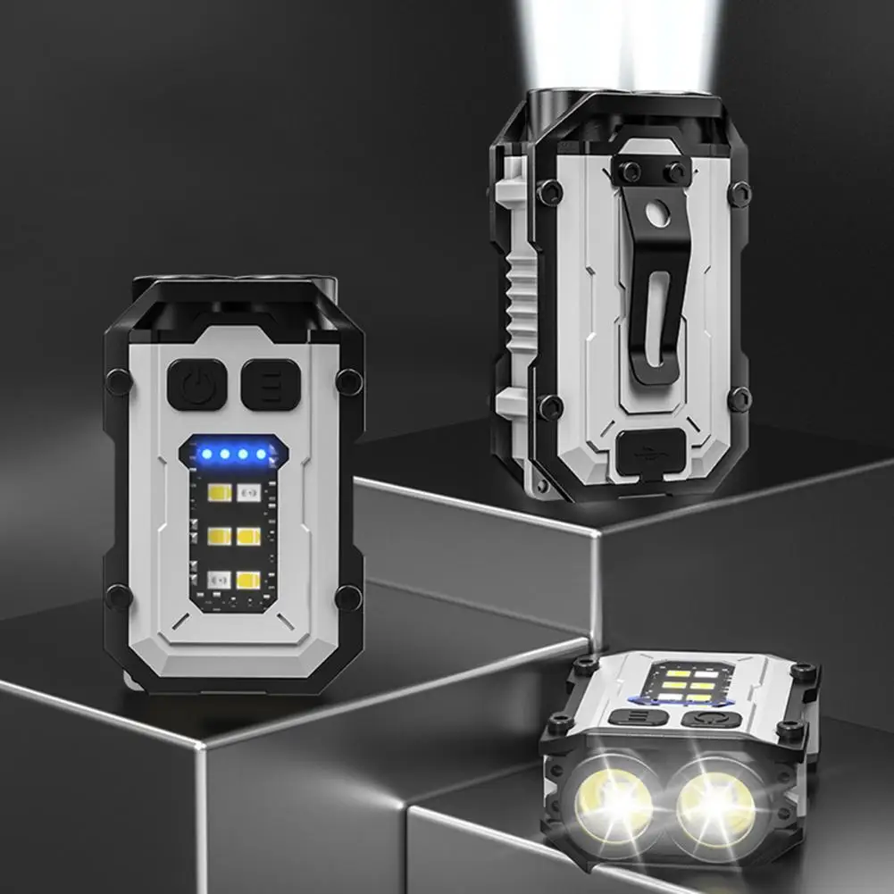High Brightness Headlamp Portable Hands-free Hat Clip Headlight with Dual Light Sources for Outdoor Night Fishing Camping
High Brightness Headlamp Portable Hands-free Hat Clip Headlight with Dual Light Sources for Outdoor Night Fishing Camping
