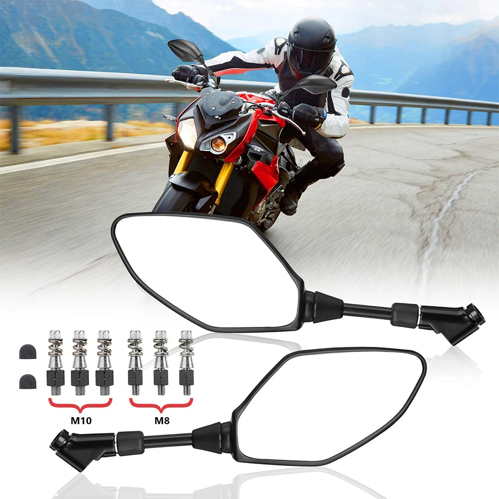 Motorcycle Side Rearview Mirror Suitable For YAMAHA MT-01 MT-03 MT-07 MT-09 MT-10 MT01 MT03 660 MT09 MT07 Tracer MT10 2019-2005
Motorcycle Side Rearview Mirror Suitable For YAMAHA MT-01 MT-03 MT-07 MT-09 MT-10 MT01 MT03 660 MT09 MT07 Tracer MT10 2019-2005