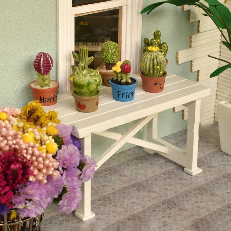 1/12 Dollhouse Miniature Wooden Table Simulation Flower Rack Dollhouse Home Garden Furniture Scene Decoration
1/12 Dollhouse Miniature Wooden Table Simulation Flower Rack Dollhouse Home Garden Furniture Scene Decoration