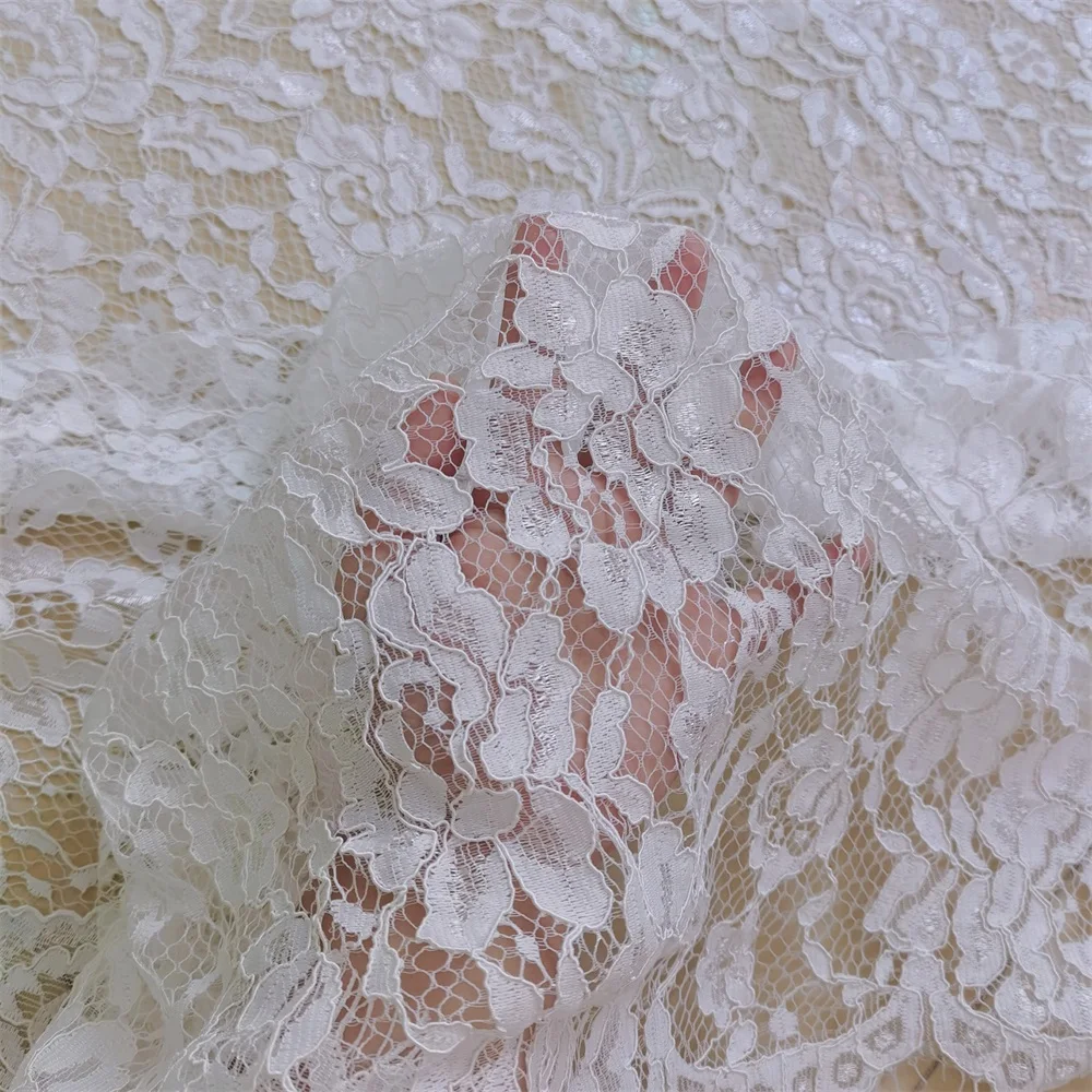 Блестящая волокнистая кордирующая кружевная ткань для ресниц Шантильи 1,5x 3 метра аксессуары для шитья свадебного платья
Блестящая волокнистая кордирующая кружевная ткань для ресниц Шантильи 1,5x 3 метра аксессуары для шитья свадебного платья