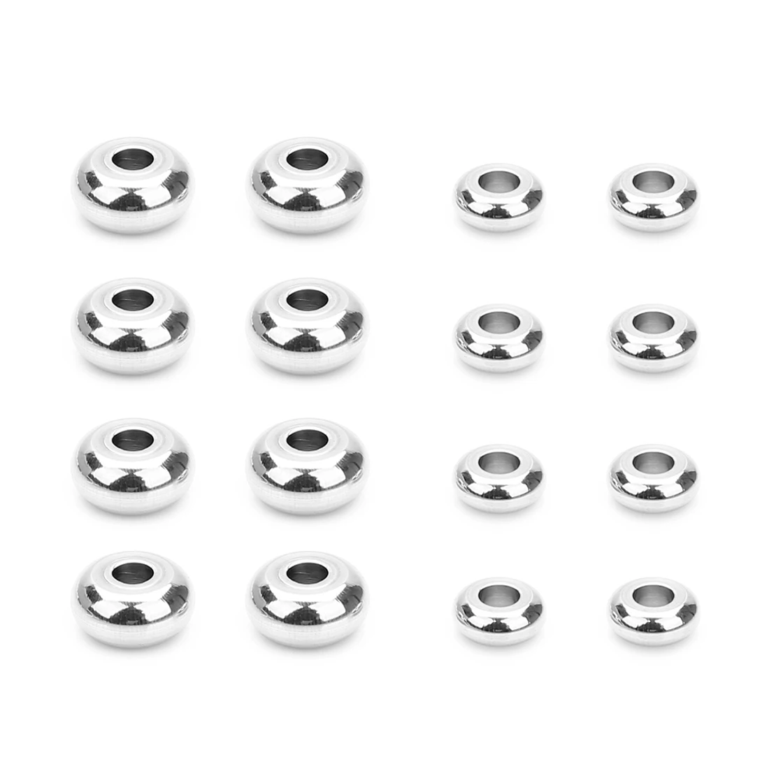 Stainless Steel Silver Macroporous Beads Loose Spacer Bead for Jewelry Making Bracelet Necklace DIY Accessories
Stainless Steel Silver Macroporous Beads Loose Spacer Bead for Jewelry Making Bracelet Necklace DIY Accessories