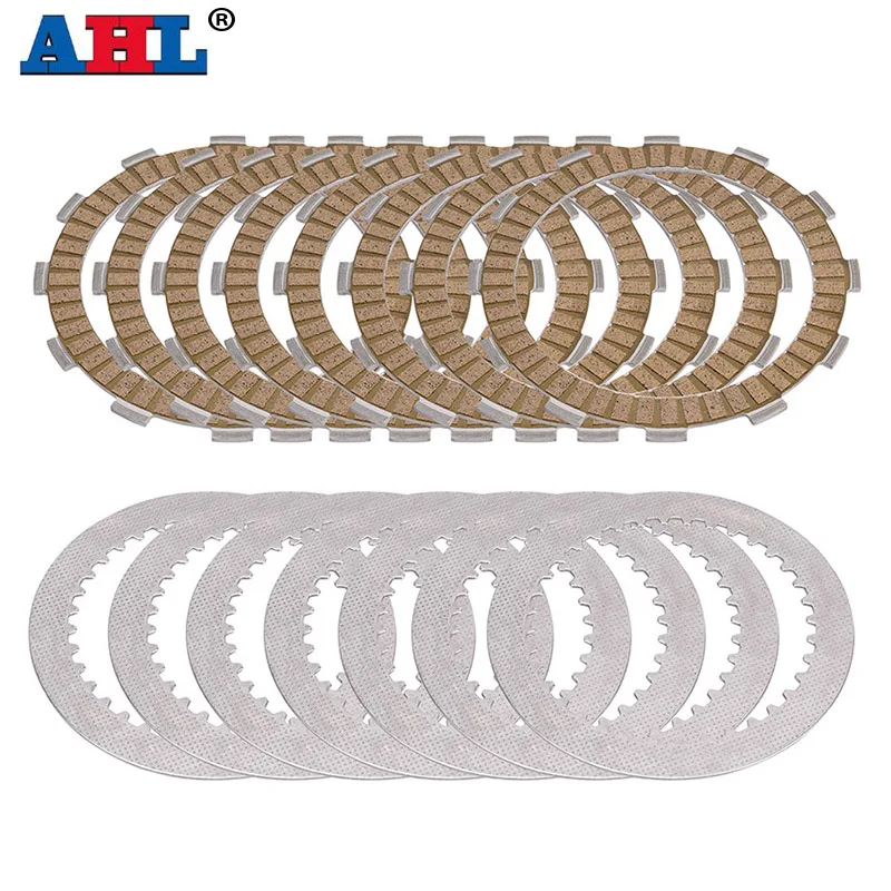 

Motorcycle Clutch Friction Plates & Steel Plates For SUZUKI DR750 DR 1988 1989 21441-49200-000 21441-31D00-000 21451-44B00-000