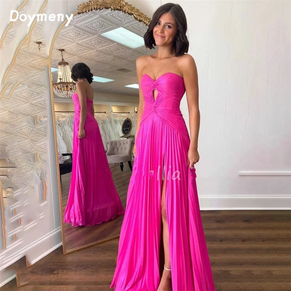 Doymeny Chiffon Sweetheart Split Prom Dresses A-line Evening Dresses Floor Length Sleeveless Long Party Dresses Vestidos Robe
Doymeny Chiffon Sweetheart Split Prom Dresses A-line Evening Dresses Floor Length Sleeveless Long Party Dresses Vestidos Robe